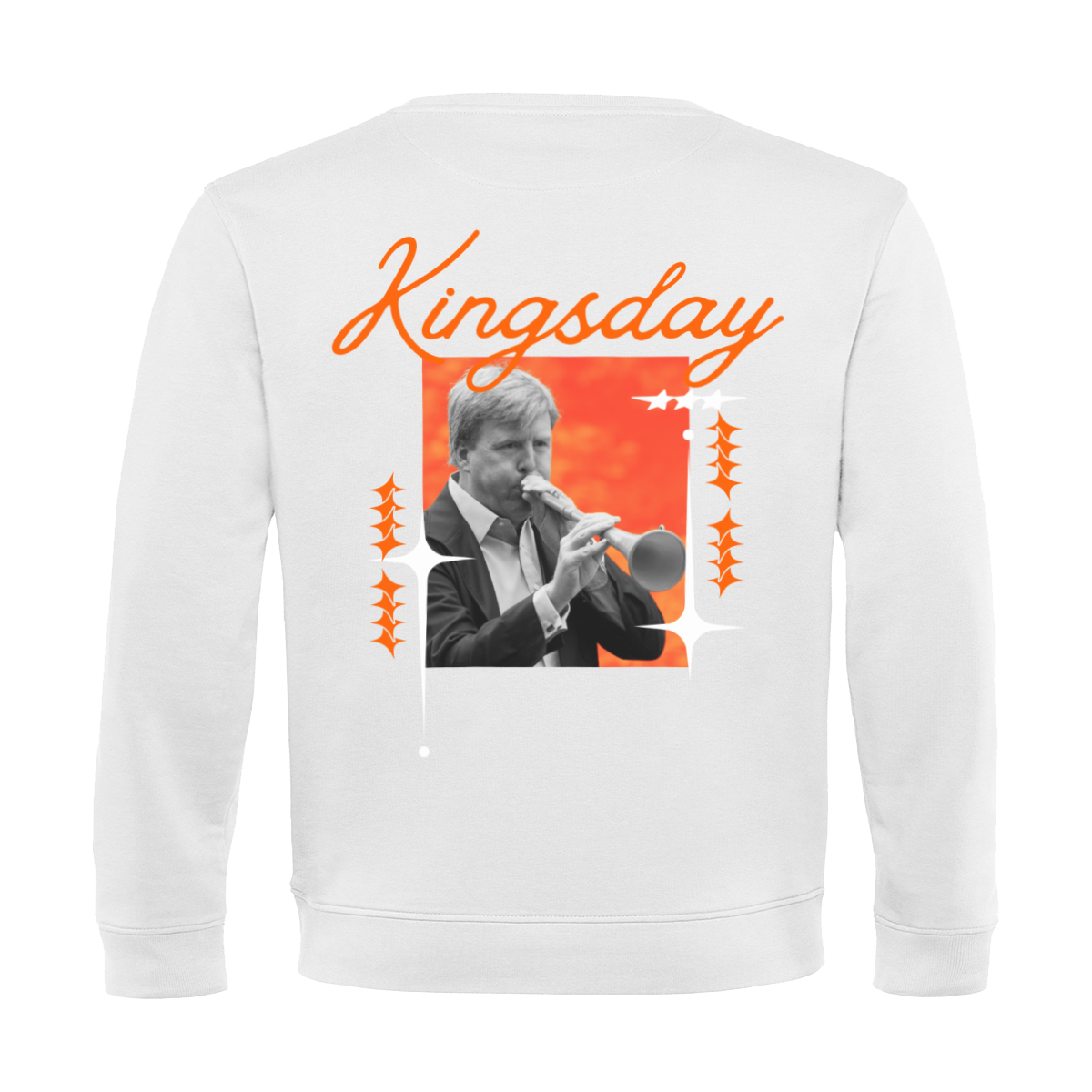 Wit Koningsdag Sweater heren 2026 - Toeter des Vaderlands Sweater | Kingsday 1967