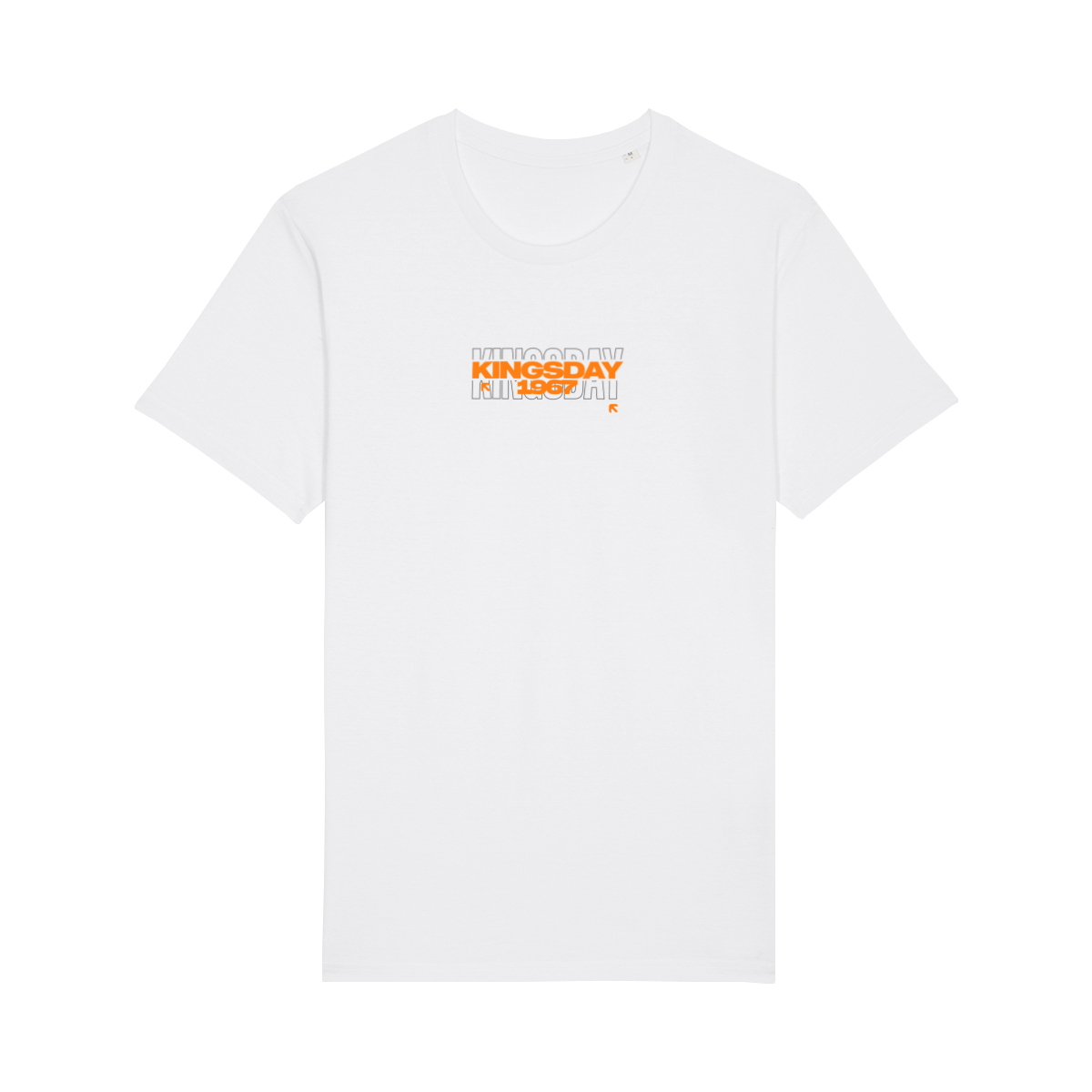 Wit Koningsdag T-Shirt heren 2026 - Prestige T-Shirt | Kingsday 1967