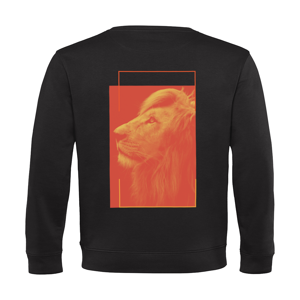 Zwart Koningsdag Sweater heren 2026 - Lion Sweater | Kingsday 1967