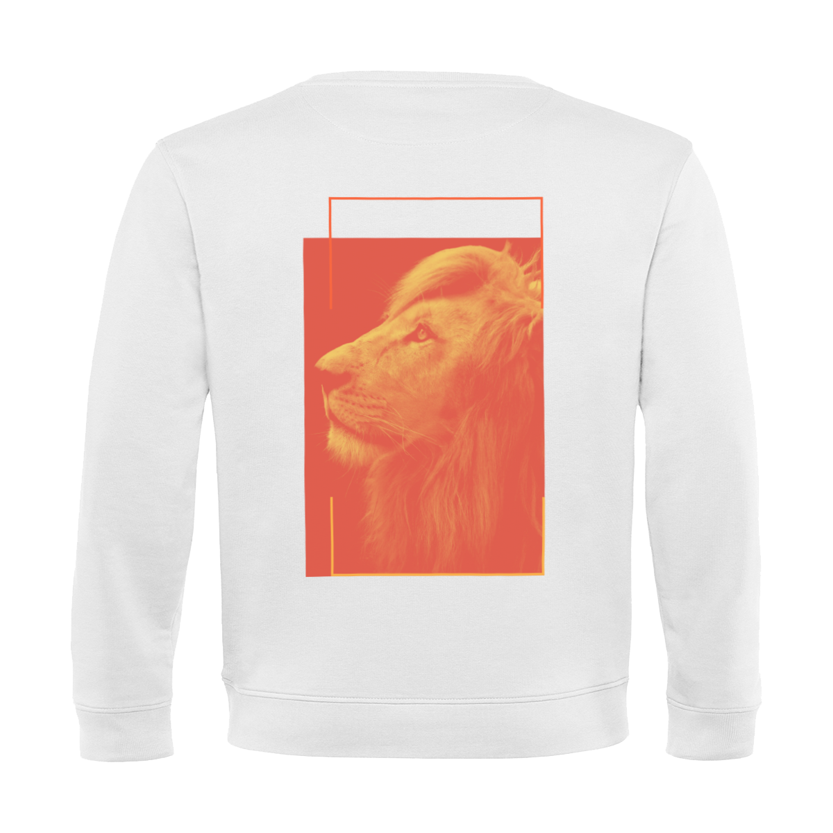 Wit Koningsdag Sweater heren 2026 - Lion Sweater | Kingsday 1967