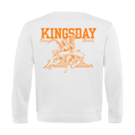 Wit Koningsdag Sweater heren 2026 - Prestige Sweater | Kingsday 1967