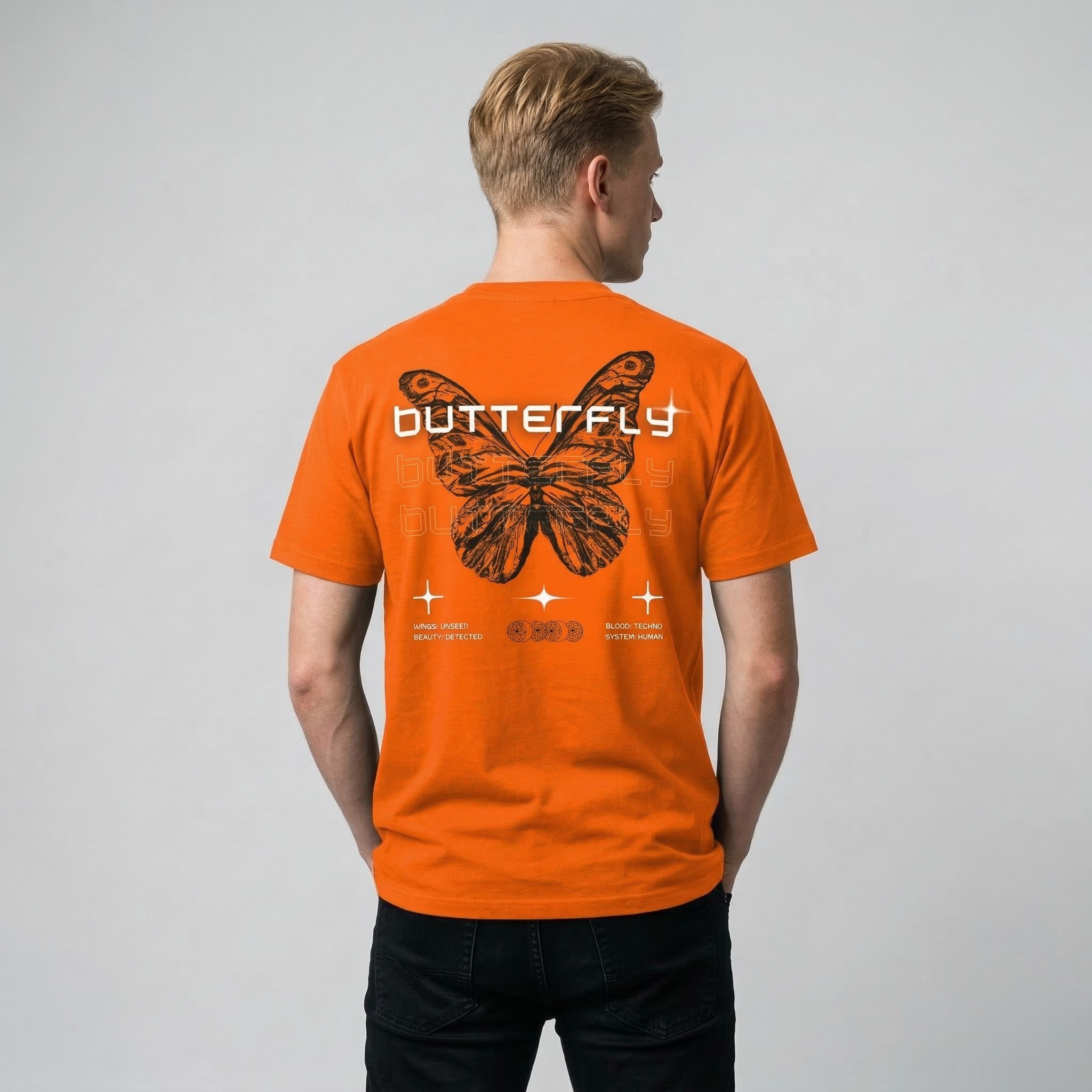 Koningsdag T-Shirt heren 2026 - Butterfly T-Shirt | Kingsday 1967